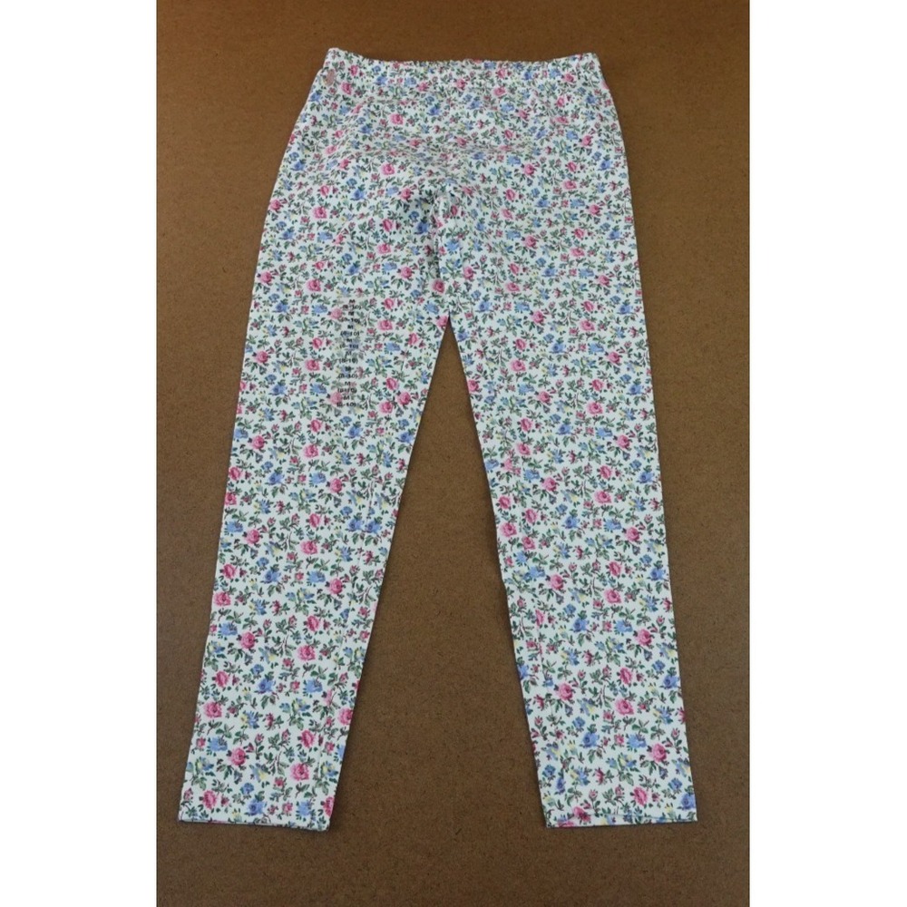 Polo Ralph Lauren Girls Size Medium (8-10) Colorful Floral Print Leggings NWT